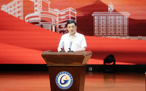 taptap点点官网校长吴世先致辞。黄宝龙摄